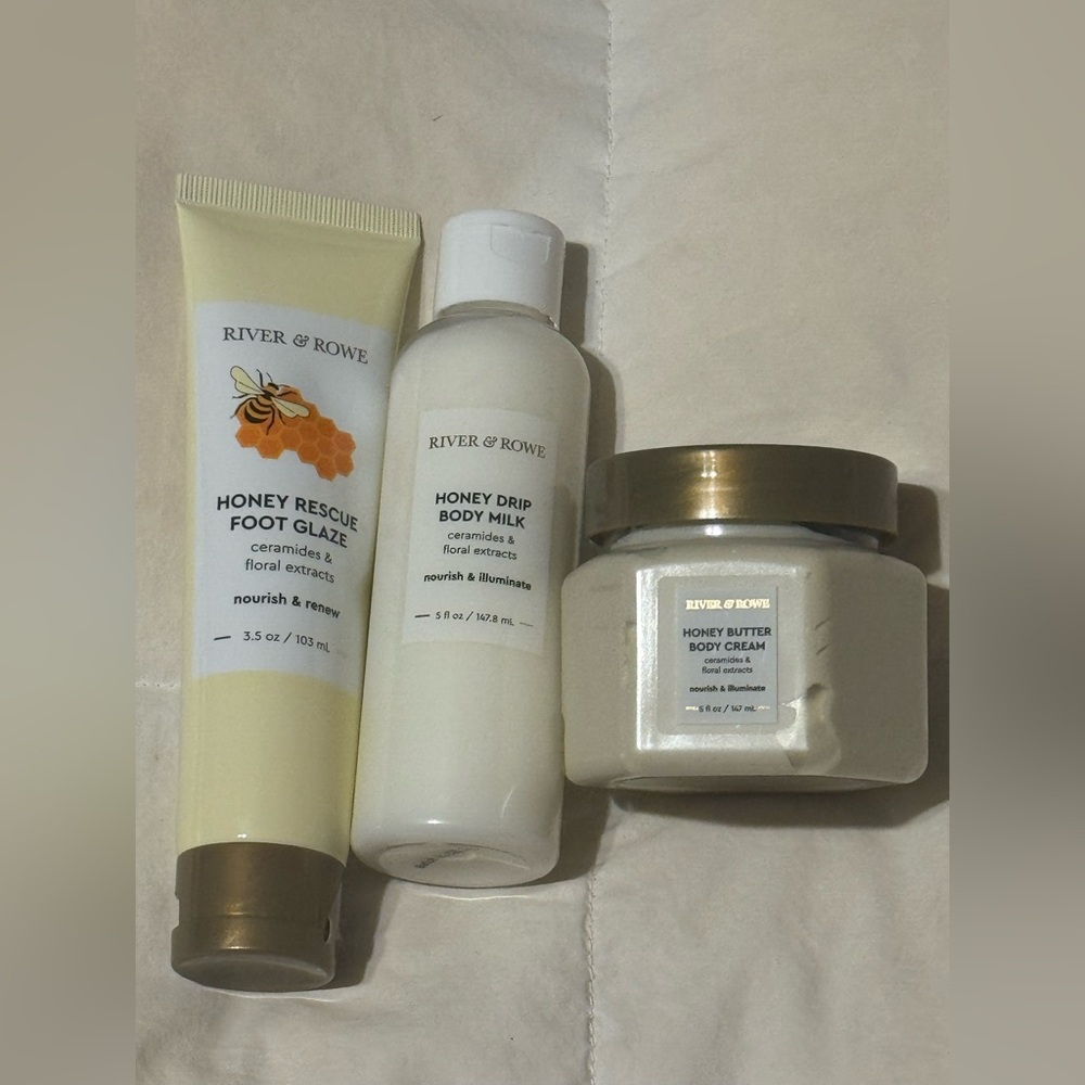 River & Rowe Honey Body Care Set